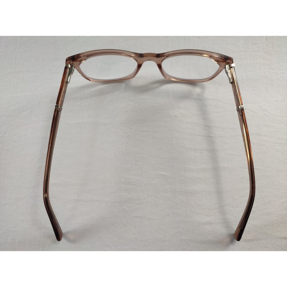 Flower by Drew Barrymore Maggie 6003 290 Eyeglasses Frames 50-19-140 Brown Pink - Picture 4 of 8